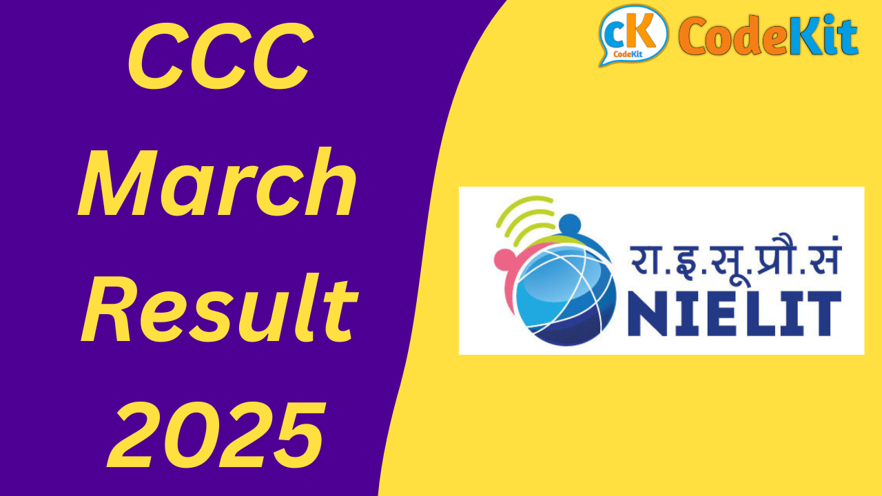 CCC March Result 2025