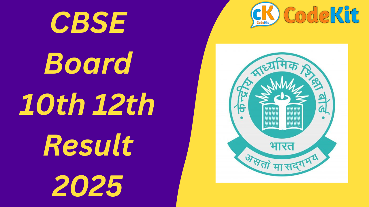 CBSE Board 10th 12th Result 2025