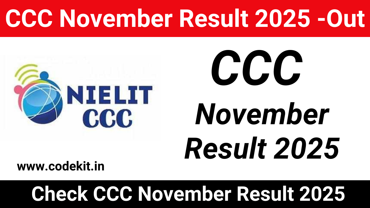 CCC November Result 2025
